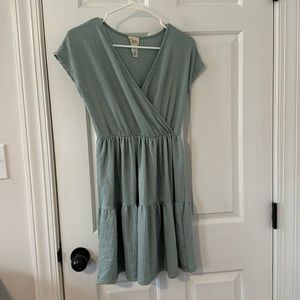 Light green comfy dress
